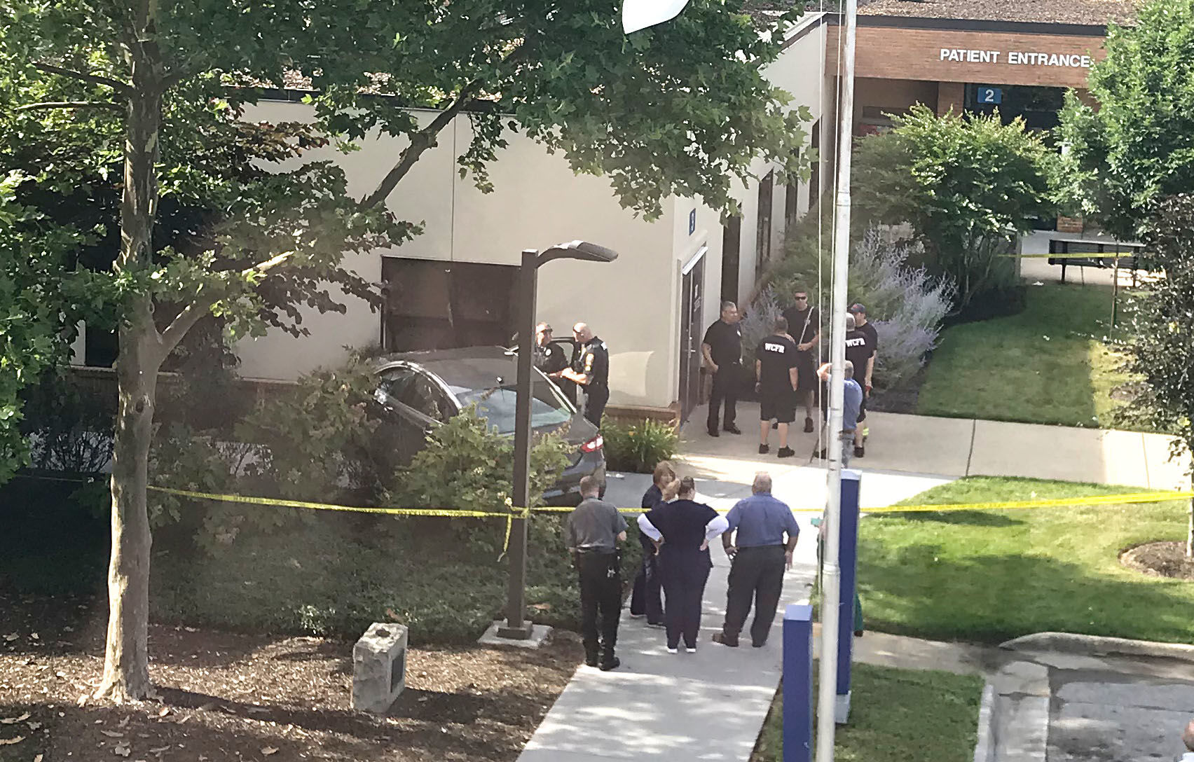 HOSPITAL CRASH
